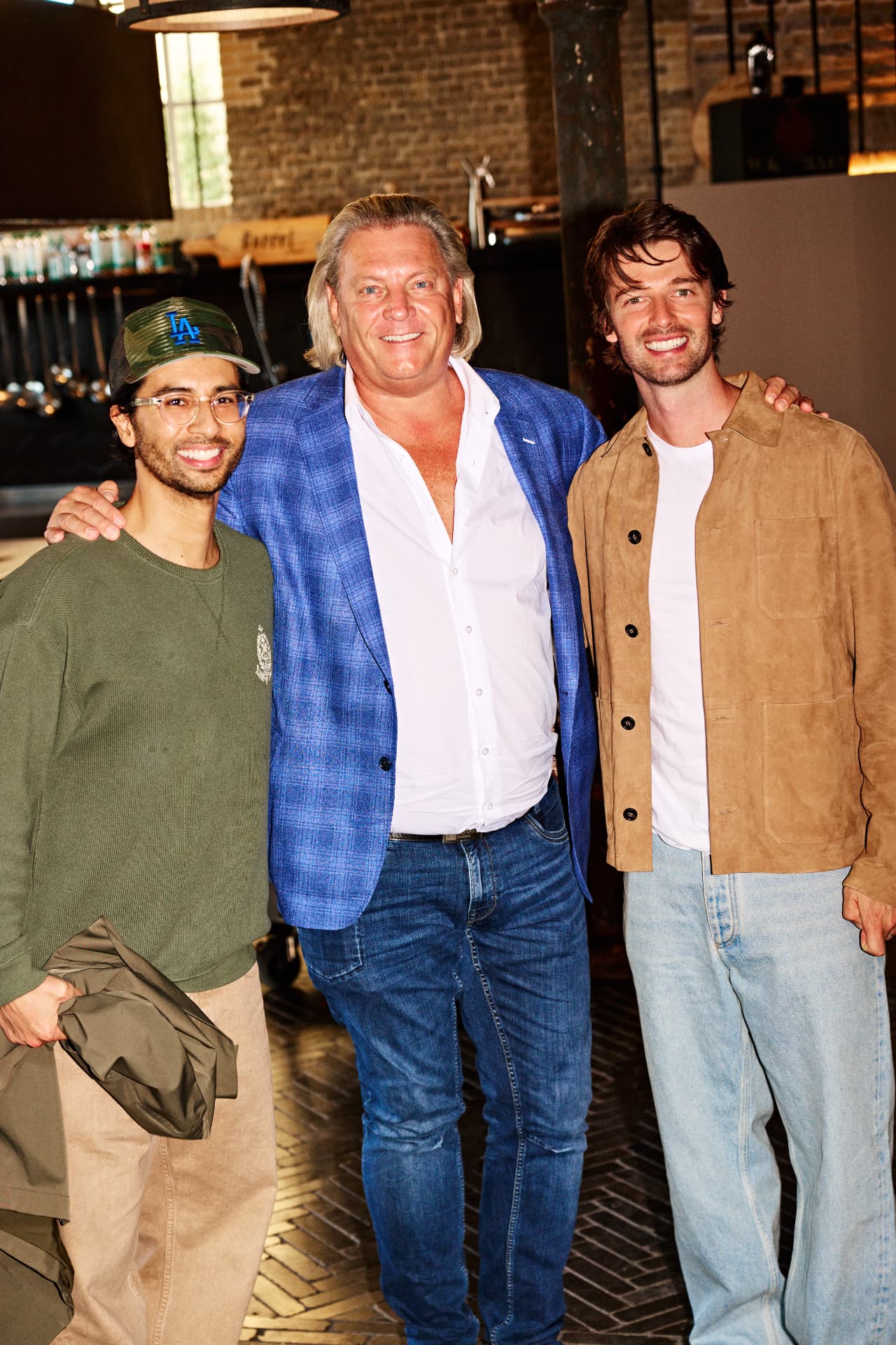 Three guests together during the Ketel One trip